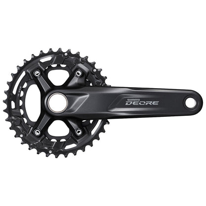 Shimano, FC-M4100-2, Crankset, Speed: 10, Spindle: 24mm, BCD: 64/96, 26/36, Hollowtech II, 175mm, Black, EFCM41002EX66