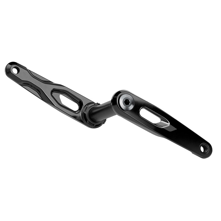SRAM, Rival XPLR E1 Crank Arm Assy, Crank Arm, 165mm, DUB, BCD: Direct Mount SRAM 8 Bolt, Black