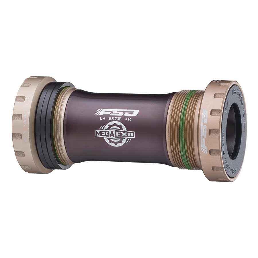 FSA, BB-9050, Mega Exo MTB, BB Shell: 68/73mm, Steel, Black, 200-1852