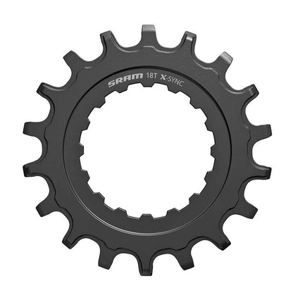 SRAM, X-Sync, Chainring for Bosch motors, 18T
