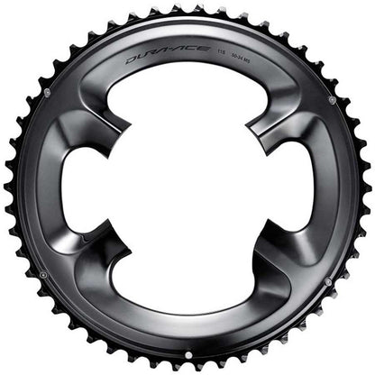 Shimano, Dura Ace FC-R9100, 52T Chainring, MT, 11sp, BCD: 110, Aluminum, Black