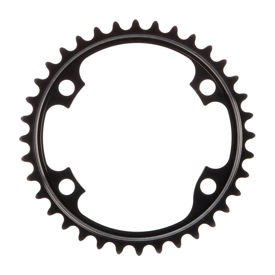 Shimano, Dura Ace FC-R9100, 36T Chainring, MT, 11sp, BCD: 110, Aluminum, Black