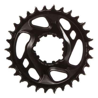 SRAM, 12SP X-Sync 2, 30T Chainring, 12sp, BCD: Direct Mount, 6mm offset, Aluminum, Black