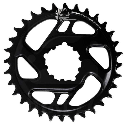 SRAM, 12SP X-Sync 2, 34T Chainring, 12sp, BCD: Direct Mount, 6mm offset, Aluminum, Black