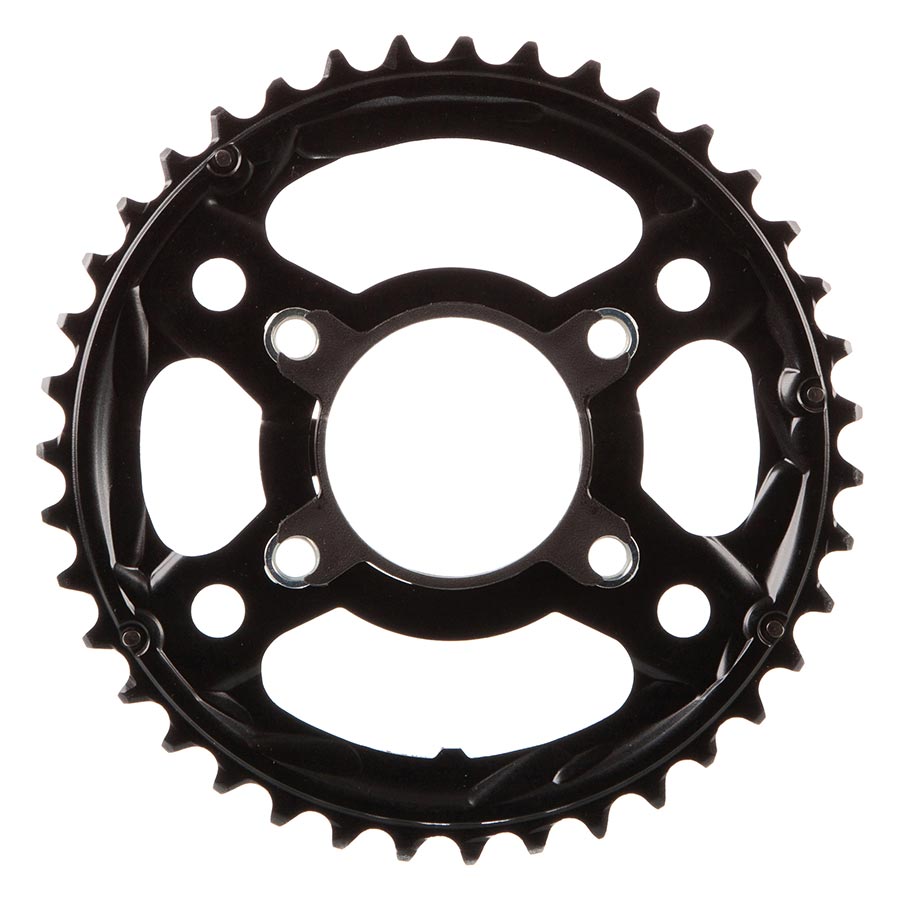 Shimano, Tiagra FC-4703, Chainring, Teeth: 39, Speed: 10, BCD: 110, Bolts: 4, Middle, Aluminum, Grey, Y1RD98050