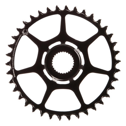 SRAM, X-SYNC 2 Bosch Non-Boost, Chainring, Teeth: 38, Speed: 11/12, Single, Steel, Black