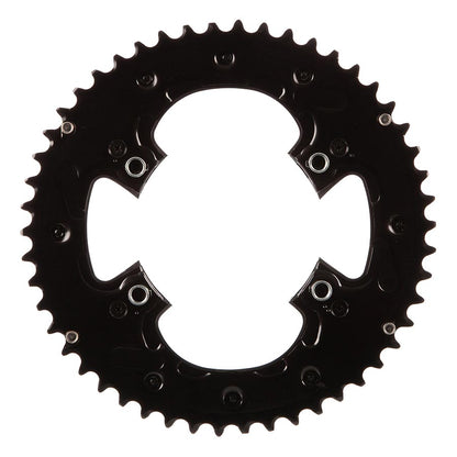Shimano, Sora FC-R3000, Chainring, Teeth: 50, Speed: 9, BCD: 110, Bolts: 4, Outer, Black