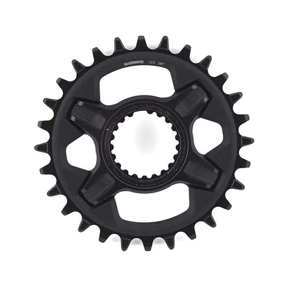 Shimano, XT SM-CRM85, Chainring, Teeth: 32, Speed: 12, BCD: Direct Mount, Aluminum/Composite/Steel, Black