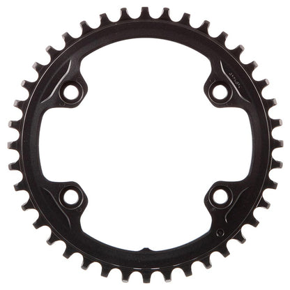 Shimano, GRX FC-RX810 1x11, Chainring, Teeth: 40, Speed: 11, BCD: 110, Bolts: 4, Single, Aluminum, Black