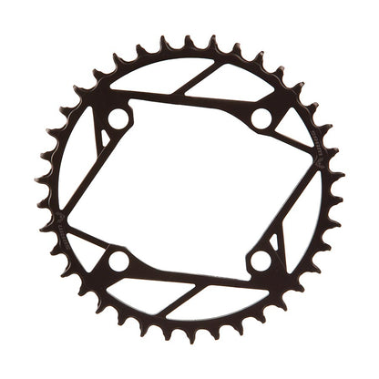 SRAM, Eagle T-Type E-MTB, Chainring, Teeth: 38, Speed: 12, BCD: 104, Bolts: 4, Steel, Black