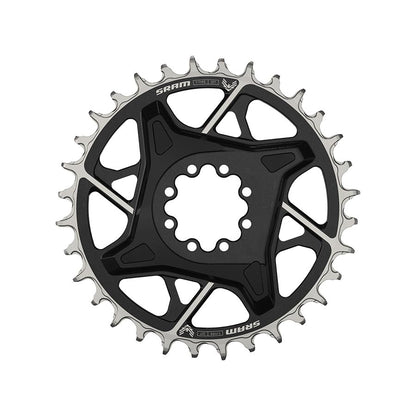 SRAM, Eagle T-Type DM X0 3mm Offset, Chainring, Teeth: 32, Speed: 12, BCD: Direct Mount, Aluminum, Black