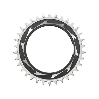 SRAM, Eagle T-Type Thread Mount 0mm Offset, Chainring, Teeth: 34, Speed: 12, BCD: Thread Mount, Aluminum, Black