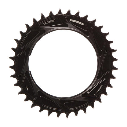 SRAM, Eagle T-Type Thread Mount 0mm Offset, Chainring, Teeth: 36, Speed: 12, BCD: Thread Mount, Aluminum, Black