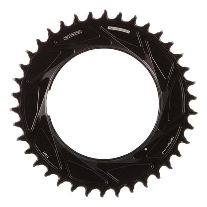 SRAM, Eagle T-Type Thread Mount 0mm Offset, Chainring, Teeth: 38, Speed: 12, BCD: Thread Mount, Aluminum, Black