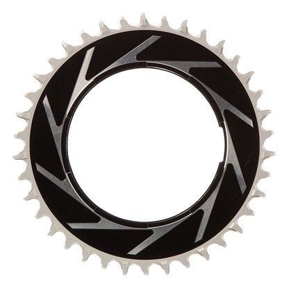 SRAM, Eagle T-Type Thread Mount 3mm Offset, Chainring, Teeth: 38, Speed: 12, BCD: Thread Mount, Aluminum, Black