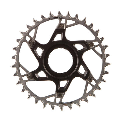 SRAM, XX T-Type Fazua, Chainring, Teeth: 34, Speed: 12, BCD: Direct Mount, Aluminum/Steel, Silver