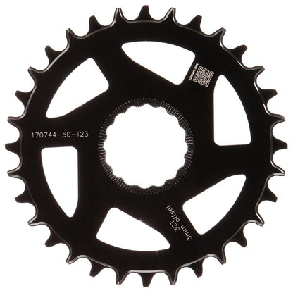 TRP, EVO 12 CR-M9050, Chainring, Teeth: 32, Speed: 12, BCD: Direct Mount, Front, Aluminum, Black