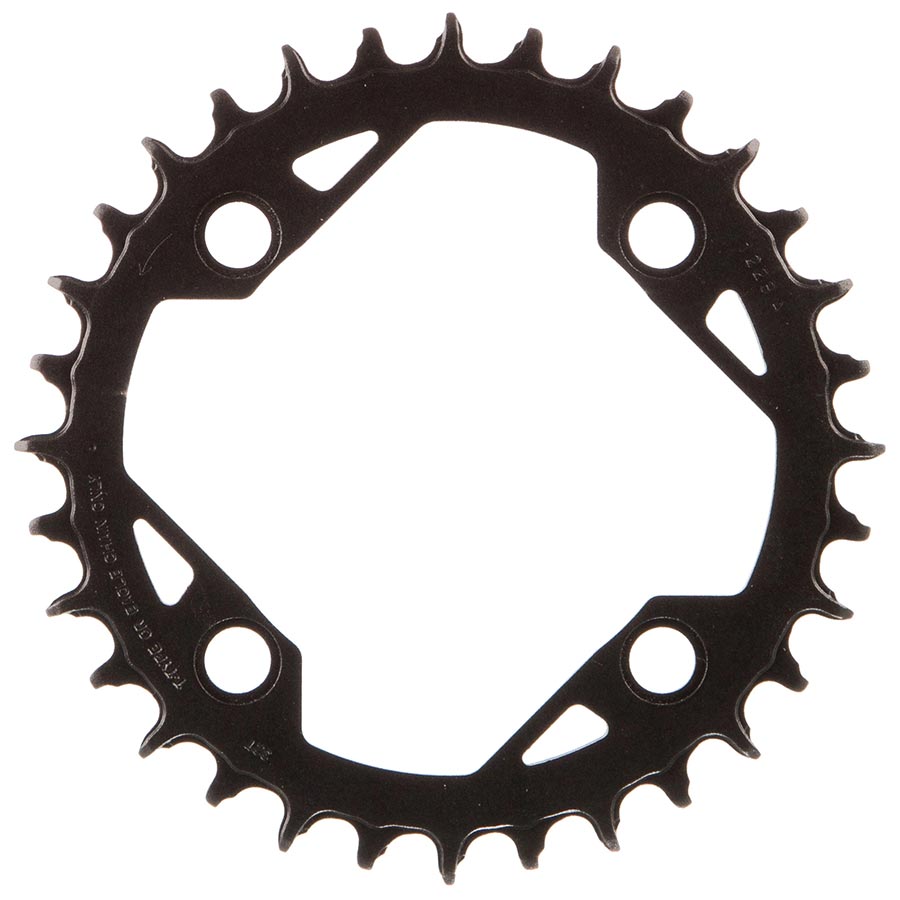SRAM, T-Type Light eMTB, Chainring, Teeth: 32, Speed: 12, BCD: 94, Bolts: 4, Aluminum, Black