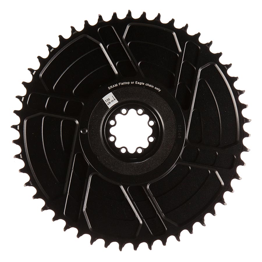 SRAM, Red E1 Aero, Chainring, Teeth: 50, Speed: 12, BCD: Direct Mount SRAM 8 Bolt