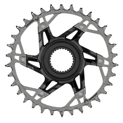 SRAM, Bosch DU38 XX T-Type, Chainring, Teeth: 34, Speed: 12, BCD: Direct Mount Bosch DU38, Steel, Black