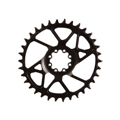 SRAM, S1000 Steel 8 Bolt, Chainring, Teeth: 34, Speed: 12, BCD: Direct Mount, Bolts: 8, Steel, Black