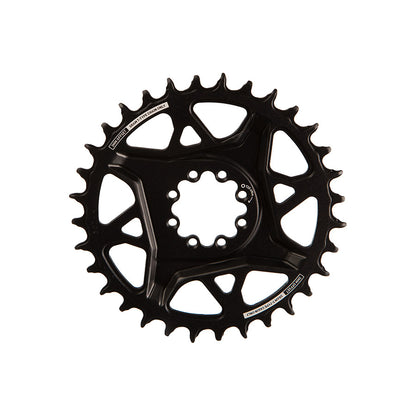 SRAM, S1000 Aluminum 8 Bolt, Chainring, Teeth: 32, Speed: 12, BCD: Direct Mount, Bolts: 8, Aluminum, Black