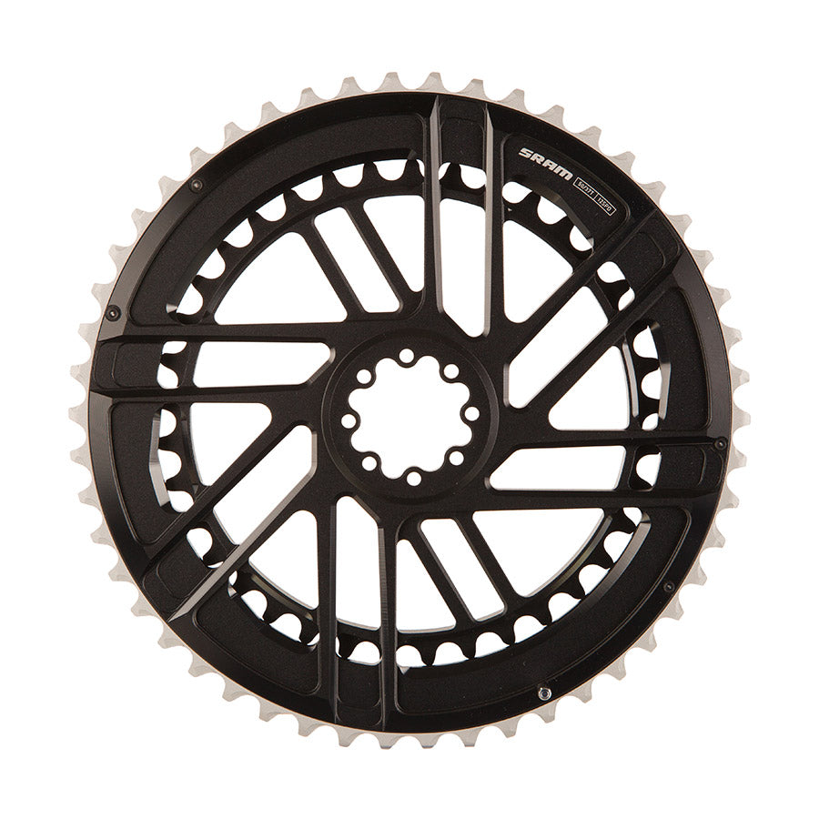 SRAM, Force E1 2x Direct Mount, Chainring, Teeth: 50/37, Speed: 12, BCD: Direct Mount SRAM 8 Bolt, Black