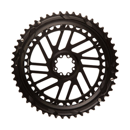 SRAM, Force E1 2x Direct Mount, Chainring, Teeth: 50/37, Speed: 12, BCD: Direct Mount SRAM 8 Bolt, Black
