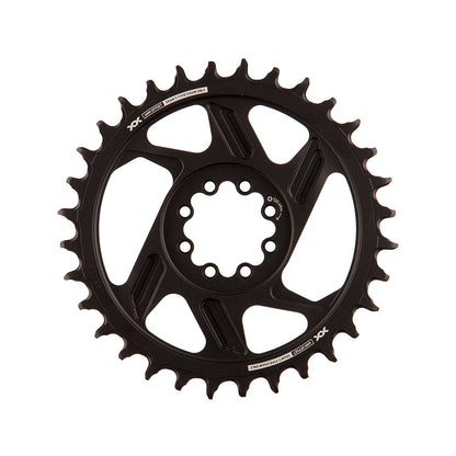 SRAM, XX Downhill, Chainring, Teeth: 32, Speed: 7, BCD: Direct Mount SRAM 8 Bolt, Aluminum, Black, 11.6218.078.000