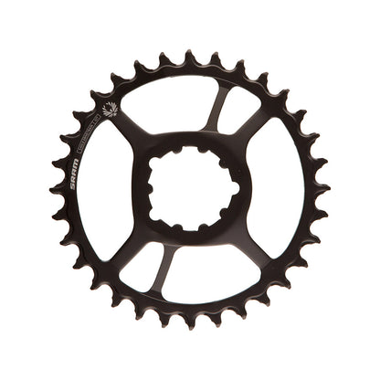 SRAM, X-SYNC Eagle Steel 6mm F1, Chainring, Teeth: 32, Speed: 12, BCD: Direct Mount SRAM 3 Bolt, Bolts: 3, Steel, Black