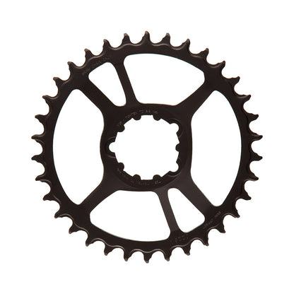 SRAM, X-SYNC Eagle Steel 6mm F1, Chainring, Teeth: 34, Speed: 12, BCD: Direct Mount SRAM 3 Bolt, Bolts: 3, Steel, Black