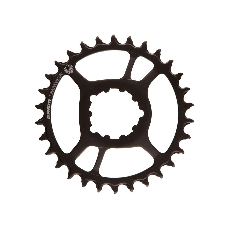 SRAM, X-SYNC Eagle Steel 3mm F1, Chainring, Teeth: 30, Speed: 12, BCD: Direct Mount SRAM 3 Bolt, Bolts: 3, Steel, Black
