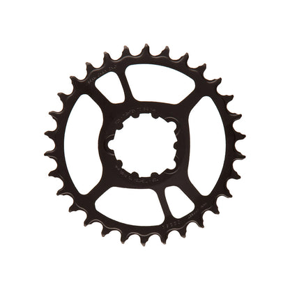 SRAM, X-SYNC Eagle Steel 3mm F1, Chainring, Teeth: 30, Speed: 12, BCD: Direct Mount SRAM 3 Bolt, Bolts: 3, Steel, Black