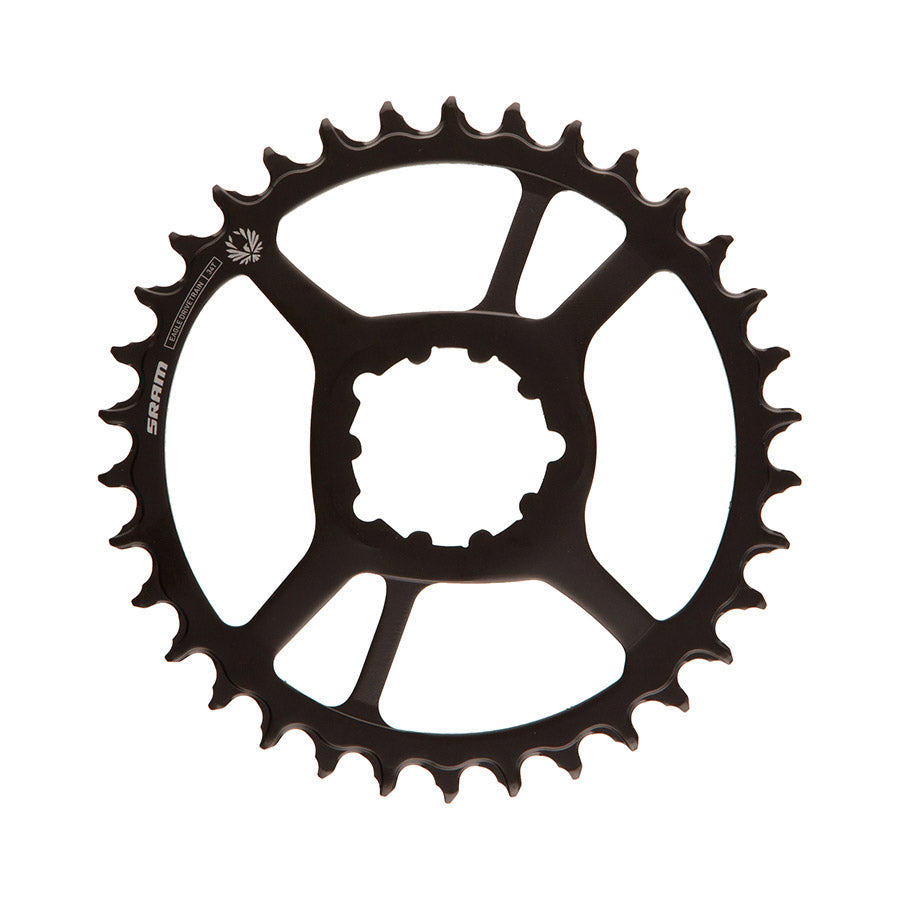 SRAM, X-SYNC Eagle Steel 3mm F1, Chainring, Teeth: 34, Speed: 12, BCD: Direct Mount SRAM 3 Bolt, Bolts: 3, Steel, Black
