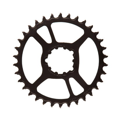SRAM, X-SYNC Eagle Steel 3mm F1, Chainring, Teeth: 34, Speed: 12, BCD: Direct Mount SRAM 3 Bolt, Bolts: 3, Steel, Black