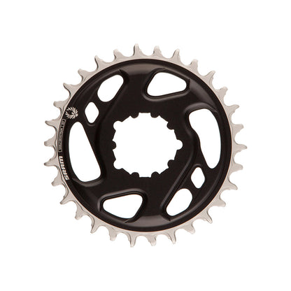SRAM, X-SYNC Eagle Aluminum 3mm F1, Chainring, Teeth: 30, Speed: 12, BCD: Direct Mount SRAM 3 Bolt, Bolts: 3, Aluminum, Black