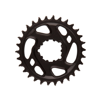 SRAM, X-SYNC Eagle Aluminum 3mm F1, Chainring, Teeth: 30, Speed: 12, BCD: Direct Mount SRAM 3 Bolt, Bolts: 3, Aluminum, Black