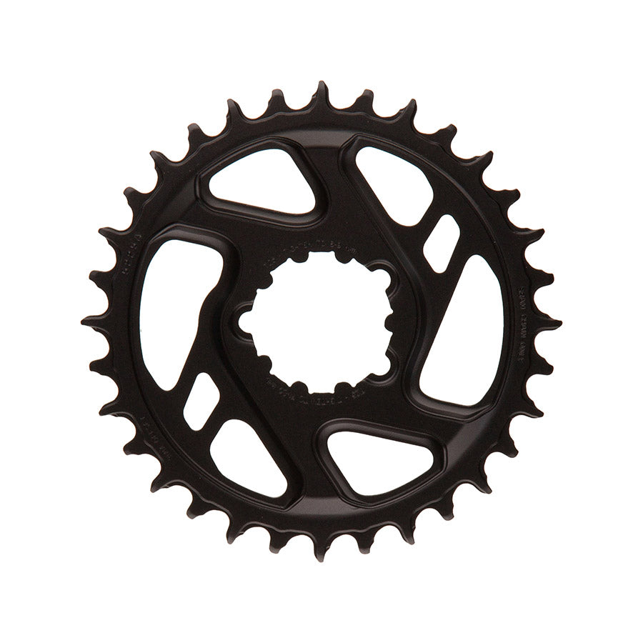 SRAM, X-SYNC Eagle Aluminum 3mm F1, Chainring, Teeth: 32, Speed: 12, BCD: Direct Mount SRAM 3 Bolt, Bolts: 3, Aluminum, Black
