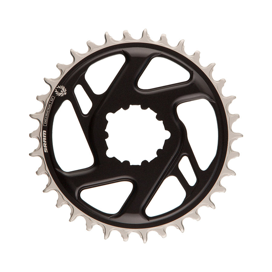 SRAM, X-SYNC Eagle Aluminum 3mm F1, Chainring, Teeth: 34, Speed: 12, BCD: Direct Mount SRAM 3 Bolt, Bolts: 3, Aluminum, Black