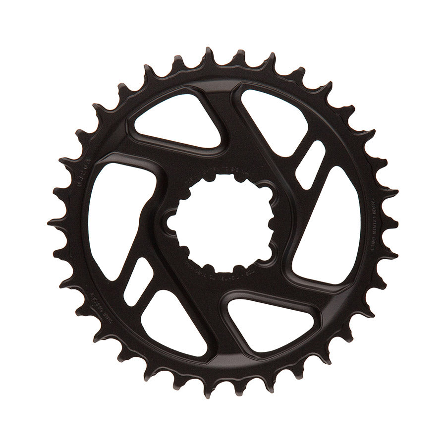 SRAM, X-SYNC Eagle Aluminum 3mm F1, Chainring, Teeth: 34, Speed: 12, BCD: Direct Mount SRAM 3 Bolt, Bolts: 3, Aluminum, Black