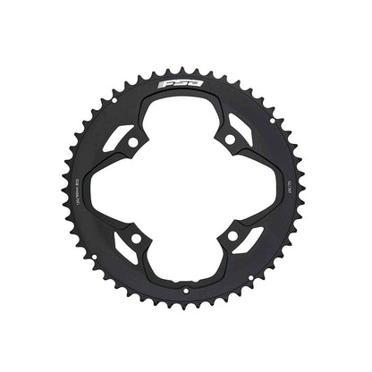 FSA, Omega/Vero Pro Road, Chainring, Teeth: 50, Speed: 10/11, BCD: 120, Bolts: 4, Outer, Aluminum, Black