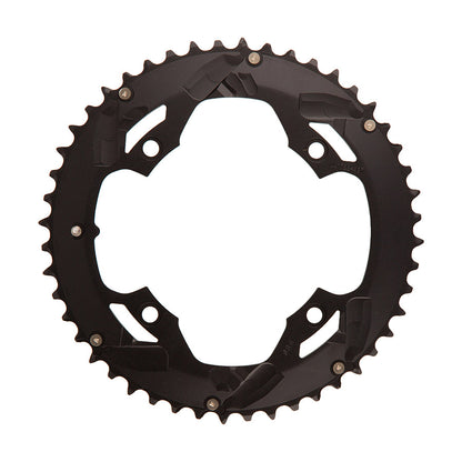FSA, Omega/Vero Pro Road, Chainring, Teeth: 48, Speed: 10/11, BCD: 120, Bolts: 4, Outer, Aluminum, Black