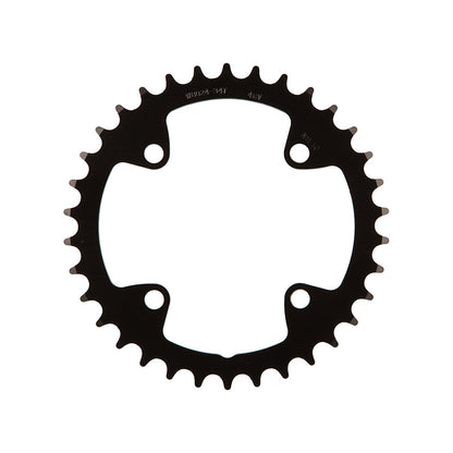 FSA, Omega/Vero Pro Road, Chainring, Teeth: 34, Speed: 10/11, BCD: 90, Bolts: 4, Inner, Steel, Black