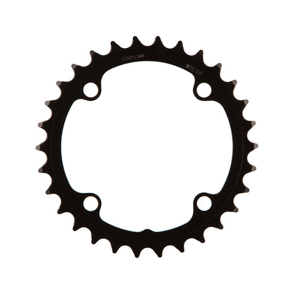 FSA, Omega/Vero Pro Road, Chainring, Teeth: 30, Speed: 10/11, BCD: 90, Bolts: 4, Inner, Steel, Black