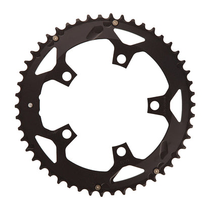 FSA, Gossamer/Omega Pro Road, Chainring, Teeth: 50, Speed: 10/11, BCD: 110, Bolts: 5, Outer, Aluminum, Black
