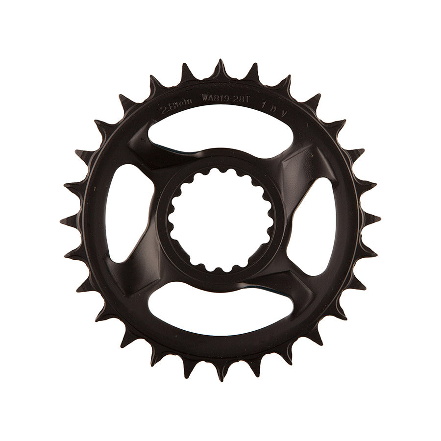FSA, Comet DM Megatooth, Chainring, Teeth: 28, Speed: 12, BCD: Direct Mount, Single, Stainless Steel, Silver
