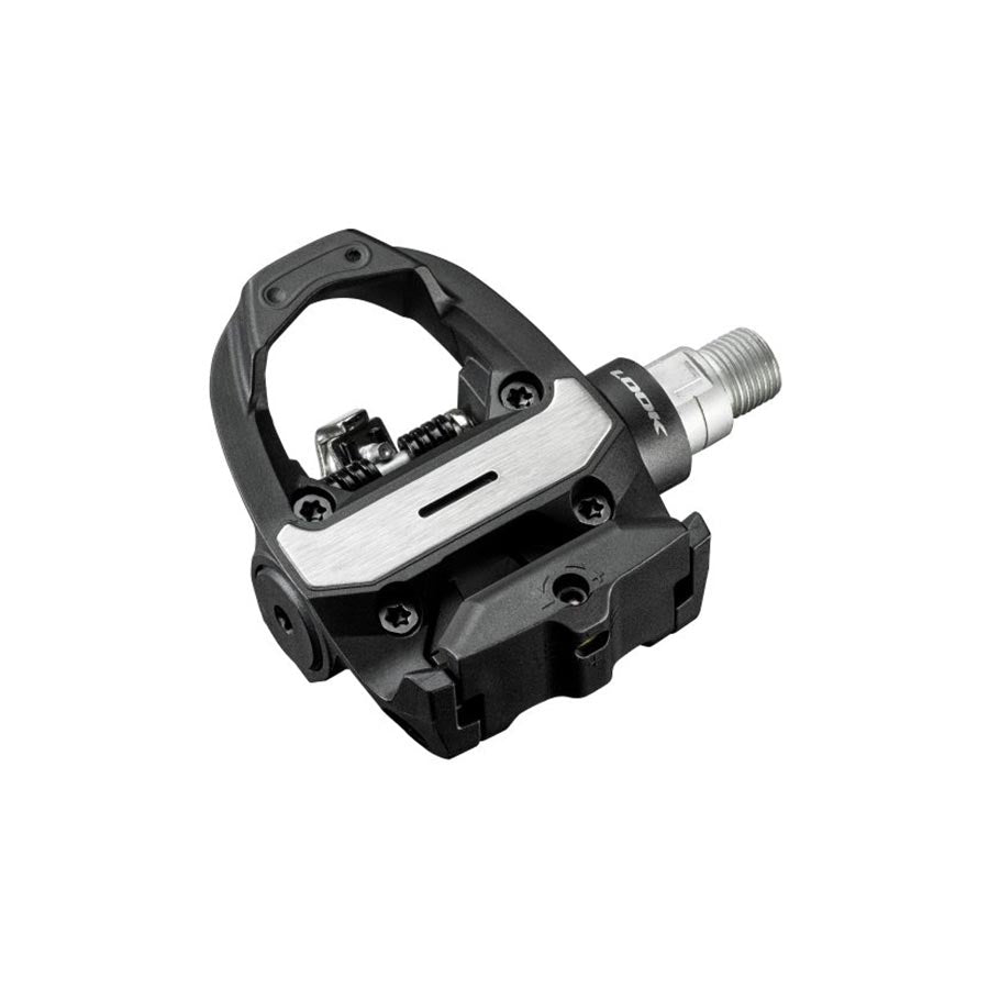 Look, Indoor Dual Delta, Pedals, Body: Composite, Spindle: Steel, 9/16'', Black, Pair