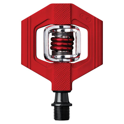 crankbrothers, CANDY 1, Pedals, Body: Composite, Spindle: Cr-Mo, 9/16'', Red, Pair