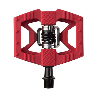 crankbrothers, DOUBLESHOT 1, Pedals, Body: Composite, Spindle: Cr-Mo, 9/16'', Red, Pair