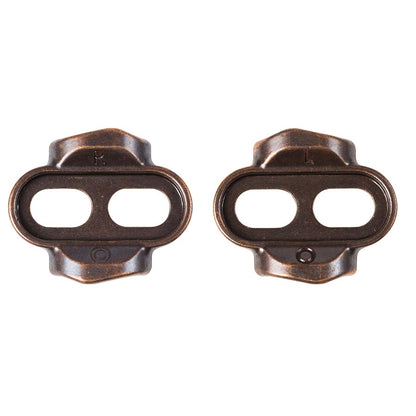 crankbrothers, Easy Release Cleat, Cleats, Compatibility: crankbrothers SPD, Float: 0°, Bronze, Pair